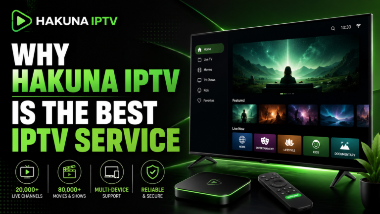 Hakuna IPTV best IPTV service